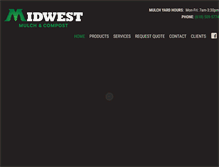 Tablet Screenshot of midwestmulch.com